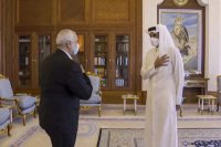 أمير قطر يلتقي هنية في الدوحة