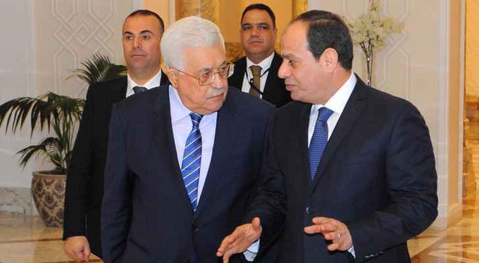 السيسي يوجه رسالة لمحمود عباس .. تفاصيل