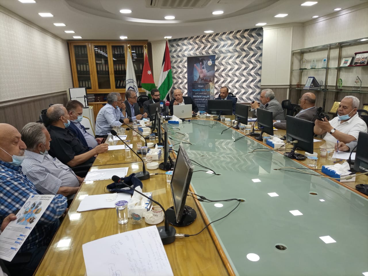 متحدثون من القطاع يشيدون بالموقف الاردني الرسمي والشعبي