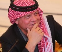 الملك يلتقي 15 شخصية معانية بدارة الشراري الاربعاء