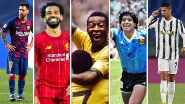 صلاح ضمن تشكيلة الأسطورة بيليه التاريخية في "فيفا 2021"