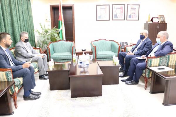وزير العدل يستقبل السفير الاسترالي في عمان