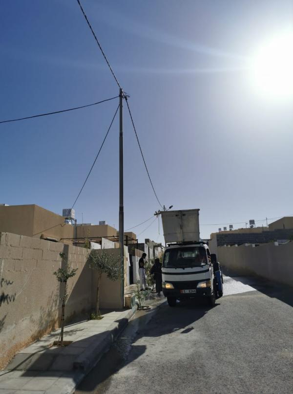 رئيس لجنة بلدية معان يوعز بتفقد مساكن الاسر العفيفة