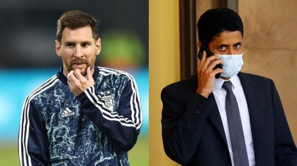 الخليفي يبخر أحلام ريال مدريد ويتحدث عن إمكانية التعاقد مع ميسي