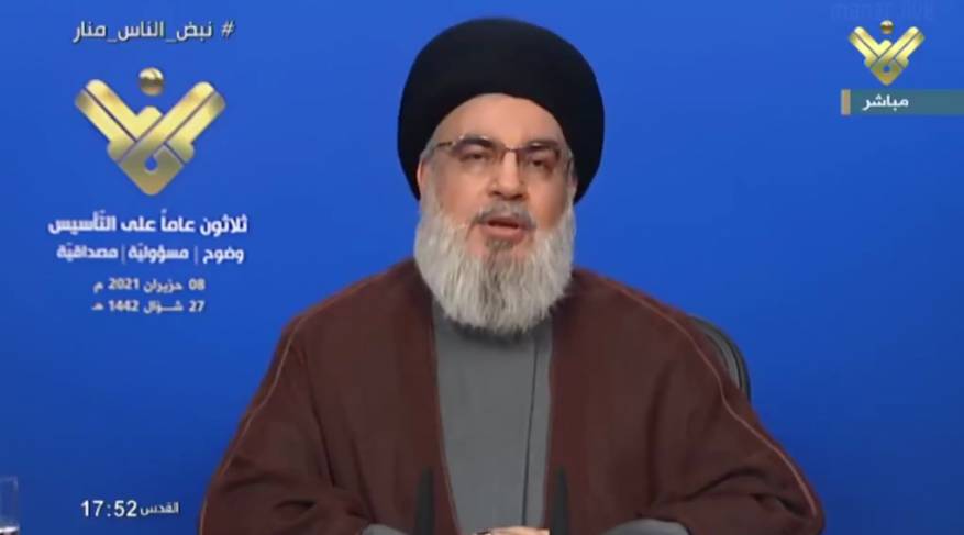 نصر الله: نحن أمام عدو مأزوم وقد يهرب إلى الأمام من مآزقه الداخلية
