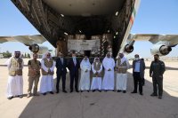 "الخيرية الهاشمية" تستقبل طائرة مساعدات كويتية لصالح الشعب الفلسطيني