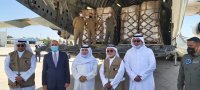 بالصور  والفيديو .. طائرة عسكرية كويتية تصل إلى الأردن محملة بمساعدات للشعب الفلسطيني
