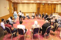 اختتام فعاليات الورشة التدريبية في مجالي التخطيط والإدارة