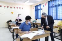 ابو قديس الانطباع العام للطلبة اظهر توازنا في الاسئلة والمدة الزمنية