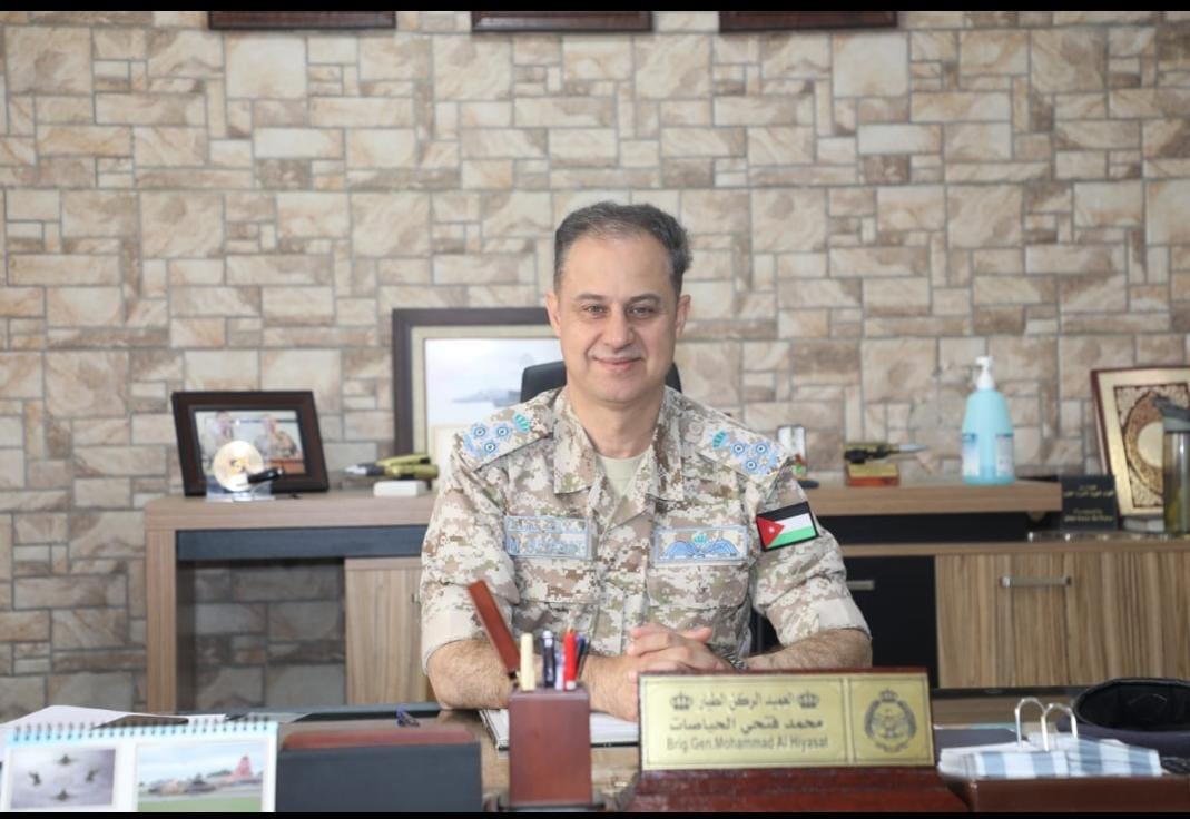 إرادة ملكية بتعيين العميد الطيار محمد حياصات قائداً لسلاح الجو الملكي