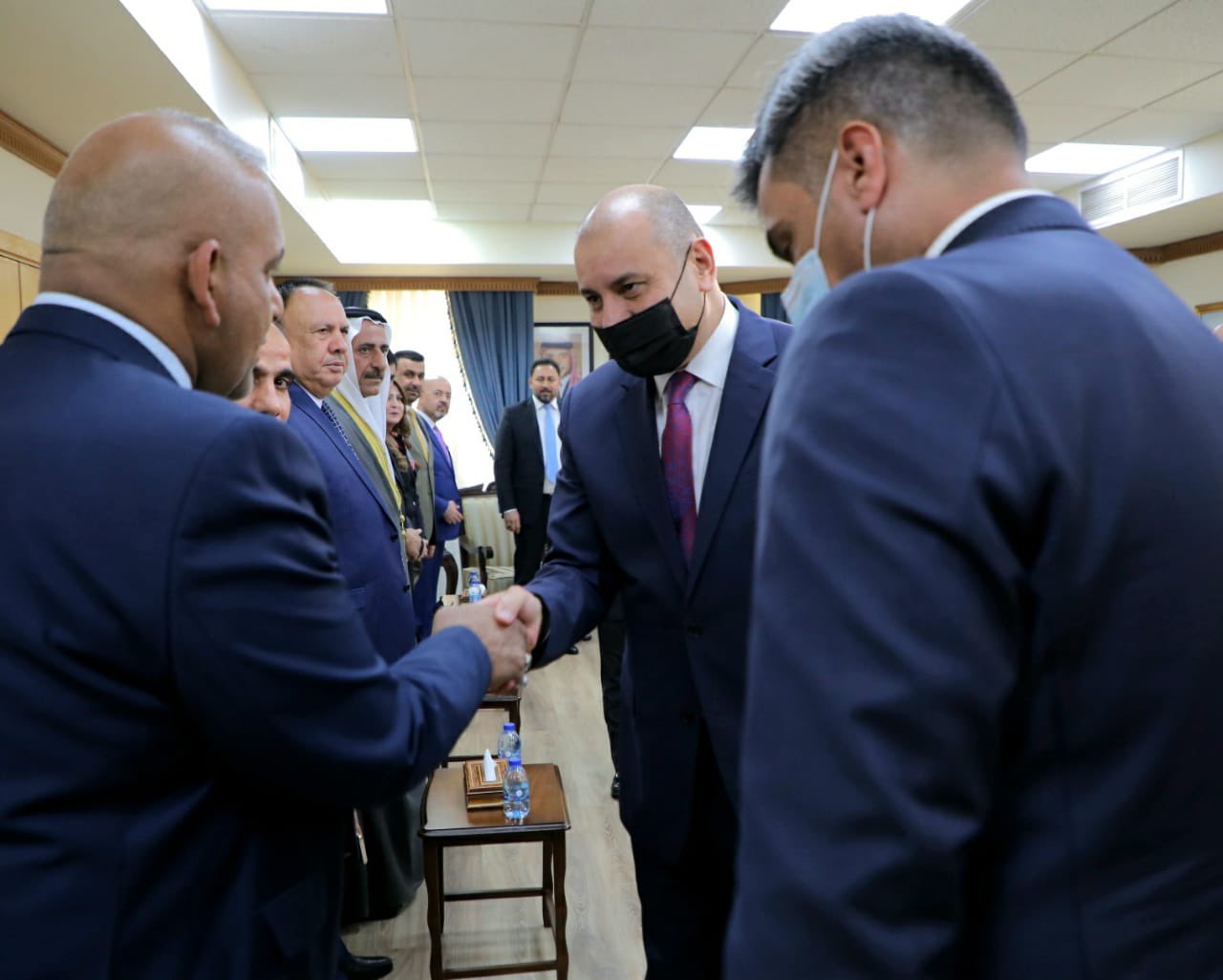 العودات يستقبل النائب الأول لرئيس مجلس النواب العراقي والوفد المرافق له (صور)