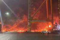 تفاصيل جديدة عن حادثة الانفجار في ميناء جبل علي