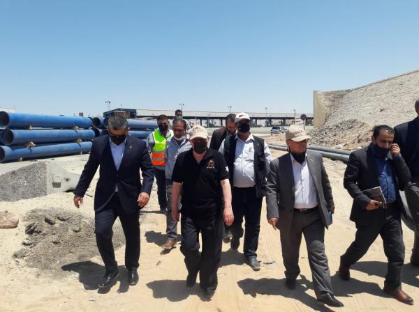 الكسبي: 10% نسبة الانجاز في مشروع جسر النفط الجديد خلال اقل من شهر