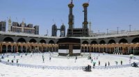 لبيك اللهم لبيك .. طلائع الحجاج يؤدون طواف القدوم والسعي (صور)