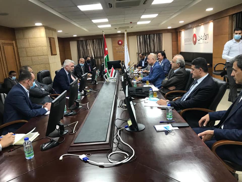 بحث آليات تعميق العلاقات الاستثمارية بين الأردن والعراق