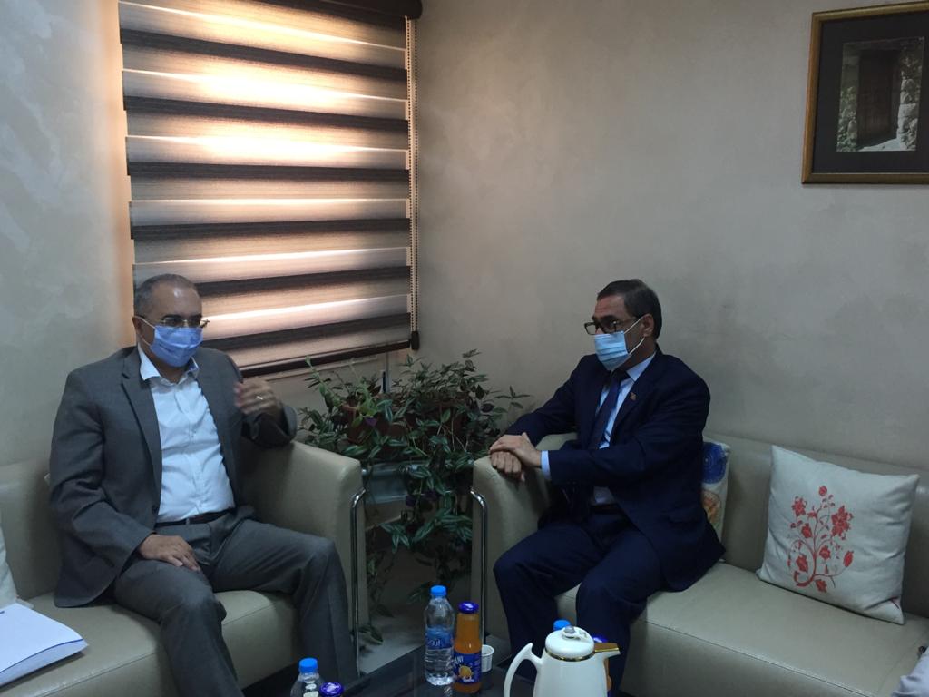 مفوض حقوق الإنسان يلتقي السفير الأفغاني