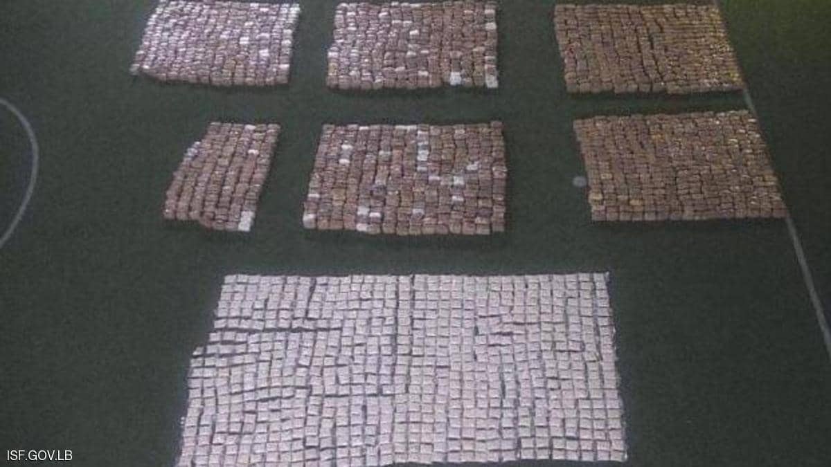 لبنان يعلن ضبط أكثر من مليوني حبة كبتاغون
