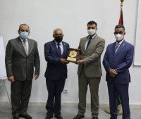 الحنيفات والمدير التنفيذي للمجلس الدولي للزيتون يفتتحان ورشة عمل متخصصة في المركز الوطني للبحوث الزراعية