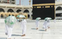 المسجد الحرام يشهد توافد المعتمرين من داخل السعودية