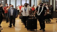 البعثة الأردنية المشاركة في أولمبياد طوكيو تصل إلى المملكة (صور)