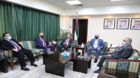 بحث تبادل الخبرات في الشأن القانوني والقضائي بين الأردن والعراق