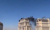 حريق في فندق الريتز كارلتون بعمّان (فيديو )