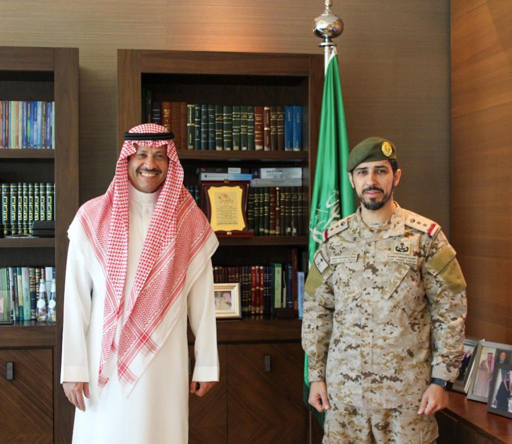 سفير السعودية في الأردن يلتقي الملحق العسكري الجديد