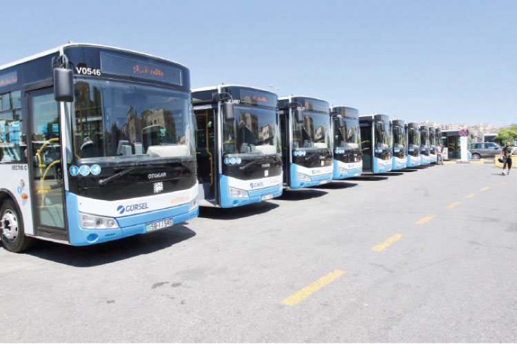 طلب تمويل أوروبي لمشروع “حافلات عمان”