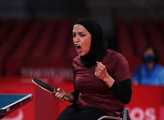 بعد خسارتها مع الصهيونية كارولين .. صفحة صهيونية تعلق على إقصاء أردنية من البارالمبيك