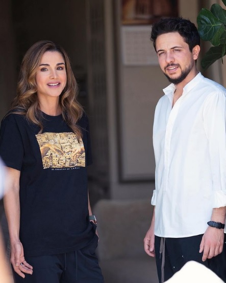 ولي العهد يهنئ الملكة رانيا العبدالله بعيد ميلادها