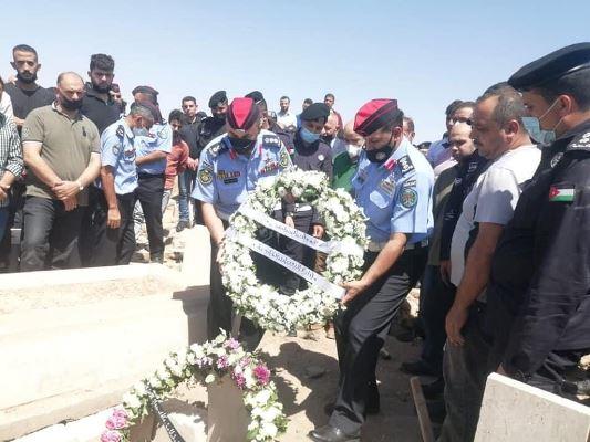 الأمن يشيع جثمان الرائد الرشدان