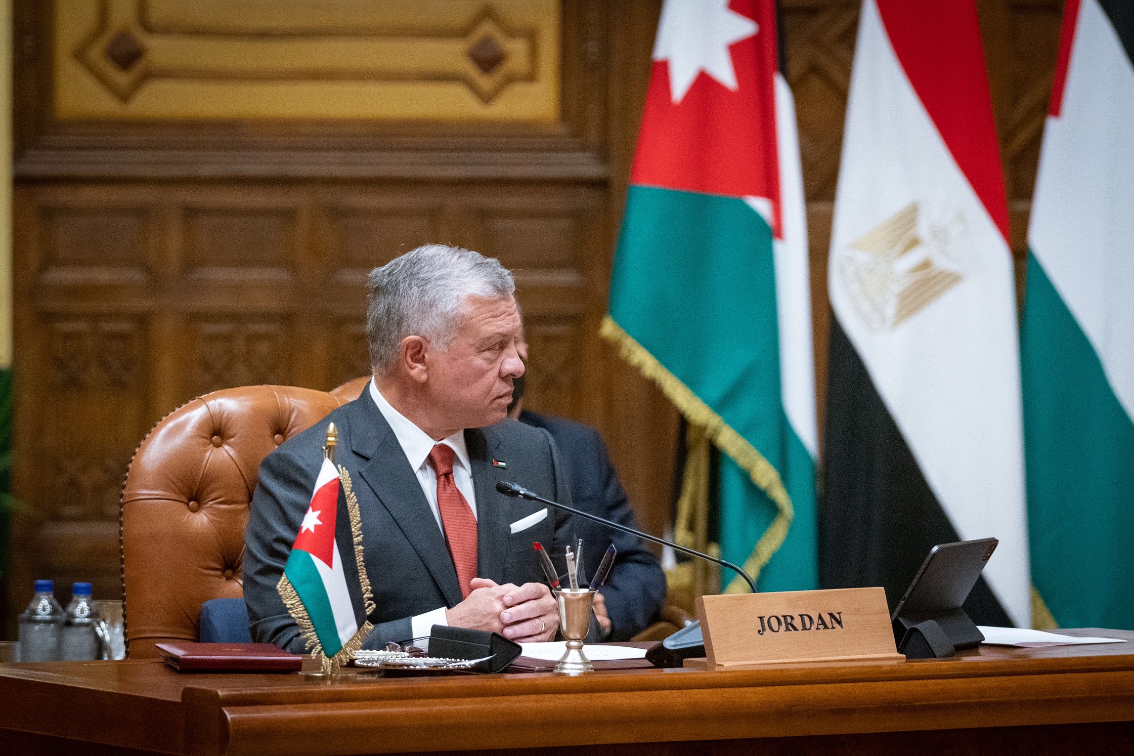 الملك: الاجتماع في القاهرة يؤكد الحرص على توفير كل سبل الدعم للأشقاء في فلسطين