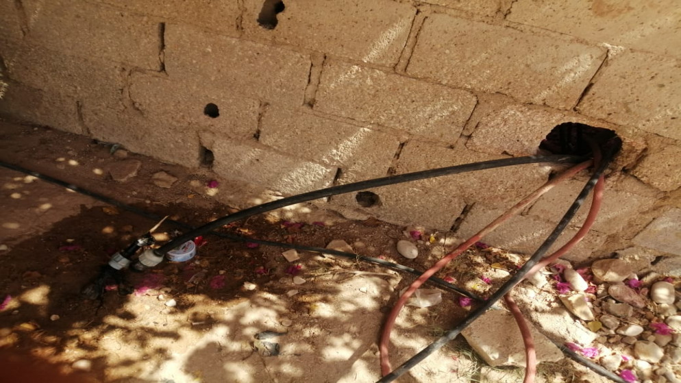 ضبط 22 اعتداء على خطوط مياه في الأغوار الجنوبية وغور الصافي بالكرك (صور)