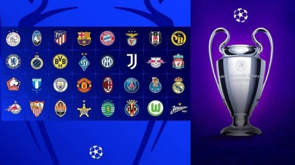 قائمة الأندية المشاركة في الموسم الجديد لدوري الأبطال .. والمجموعات