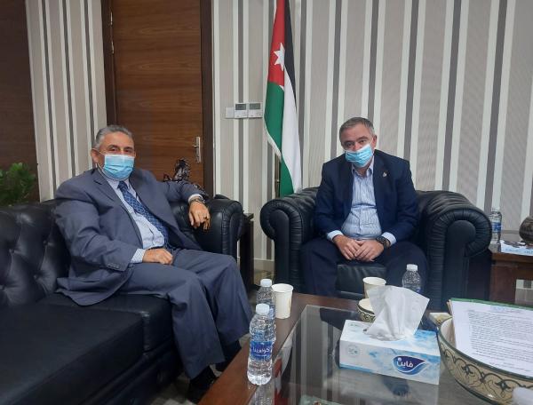 وزير الشباب يستقبل وفد المهندسين الزراعيين