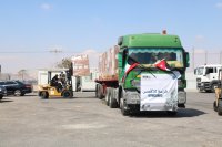 "الخيرية الهاشمية" تسير قافلة مساعدات جديدة الى فلسطين