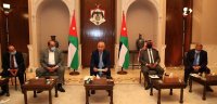 العيسوي يلتقي شيوخ ووجهاء من البادية في الديوان الملكي (صور)