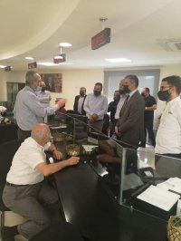 مديـر عام الضمـان الاجتماعي يتفقد سير العمل في إدارة التقاعد