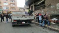 مصادرة 30 "بسطة عشوائية" خلال حملة في الوسط التجاري بجرش
