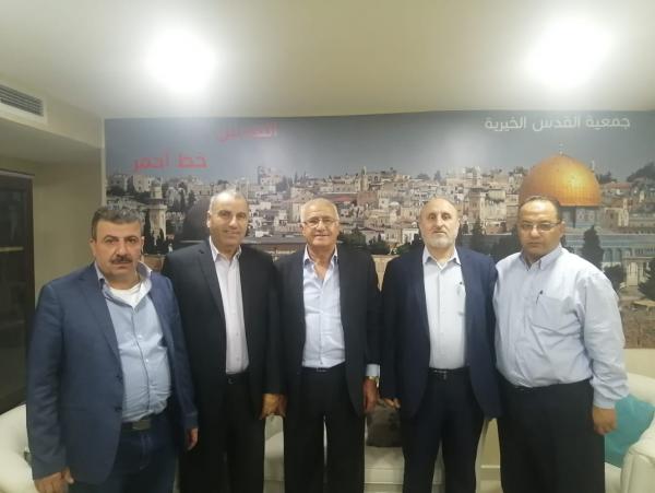 جمعية القدس الخيرية تلتقي وفد وزارة الأوقاف الفلسطينية