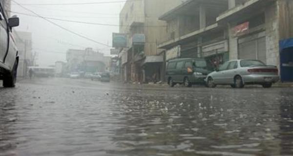 إربد تسجل أعلى نسبة هطول مطري خلال 24 ساعة