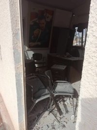 مسؤول سوري: انفجار في معبر نصيب الحدودي مع الأردن(صور)