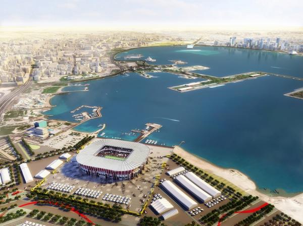 قطر تعلن جاهزية أول استاد قابل للتفكيك بالكامل