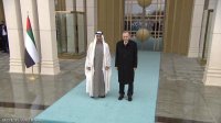 أردوغان يستقبل محمد بن زايد في أنقرة