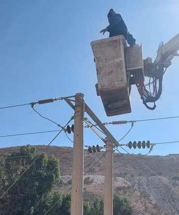 فصل الكهرباء عن مناطق بالكرك الإثنين