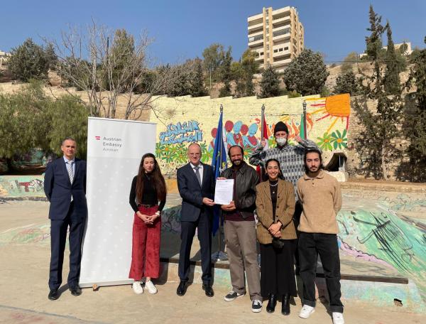 السفير النمساوي يُكرّم منظمة أردنية بجائزة الإنجاز بين الثقافات
