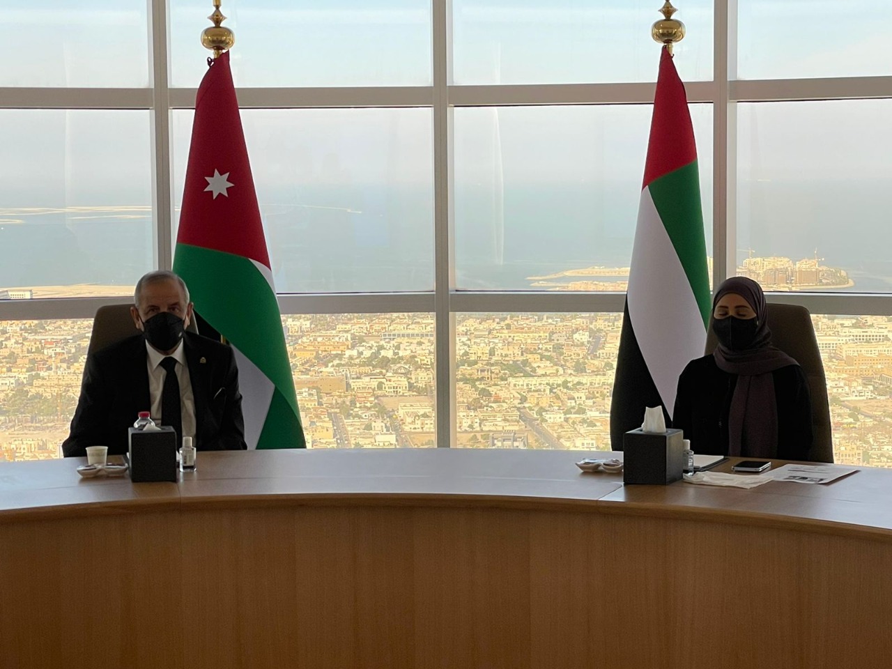 كريشان يشيد بالعلاقات الثنائية بين الأردن والإمارات