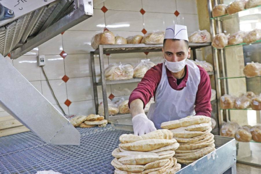 ارتفاع الطلب على الخبز ٢٠ بالمئة خلال اليومين الماضيين