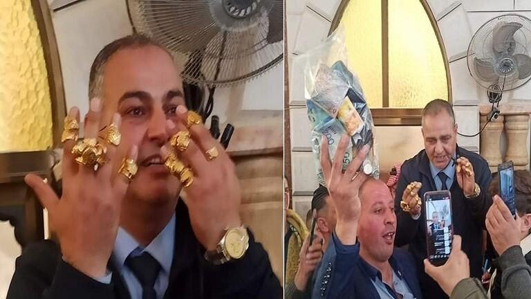 فلسطينيات يتبرعن بـ41 خاتم ذهب لتوسعة مسجد - فيديو