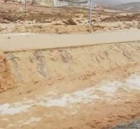 الأشغال: العمل جار لفتح طريق دلاغة – وادي عربة